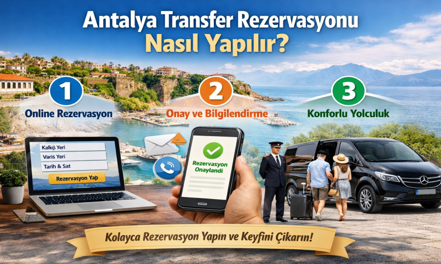 Antalya Transfer Rezervasyonu Nasıl Yapılır?